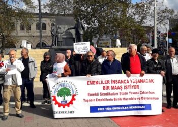 Emekliler insanca yaşanacak maaş istiyor