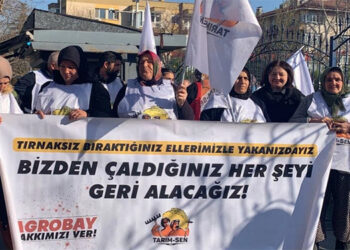 Agrobay işçisi Ankara’da