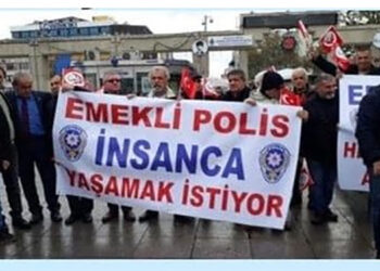 Emekli polisler özlük haklarını talep ediyor