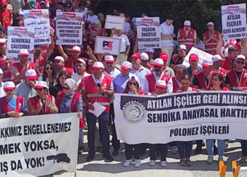 Polonez işçileri direnişte