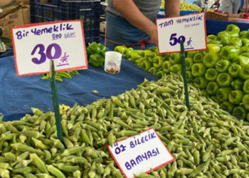 Pazarda ürünler ‘bir yemeklik’ satılmaya başladı