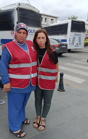 Polonez direnişinde bir anne-kız