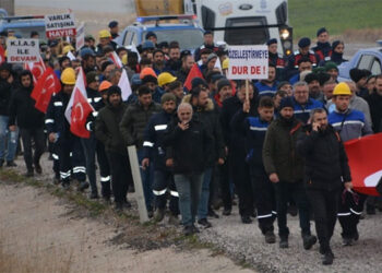 Madenciler, ÖİB kararını yok saydı, Ankara’ya yürüyüş sürüyor