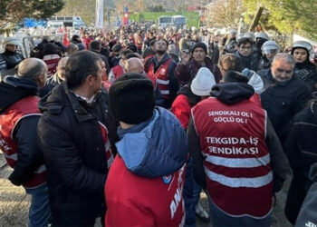 Polonez işçilerinin Ankara yürüyüşüne polis engeli