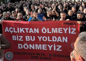 Metalde grev fırtınası sürüyor