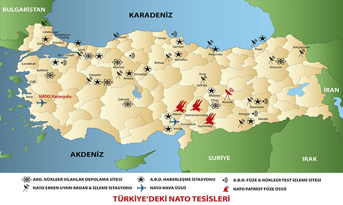 NATO’dan çıkılsın, üsler kapatılsın, Amerika defolsun!