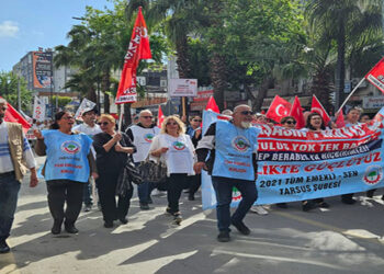 Mersin, Tarsus ve Erdemli’de 1 Mayıs coşkusu