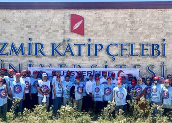Kamu işçilerinden ilk grev İzmir Katip Çelebi Üniversitesi’nden