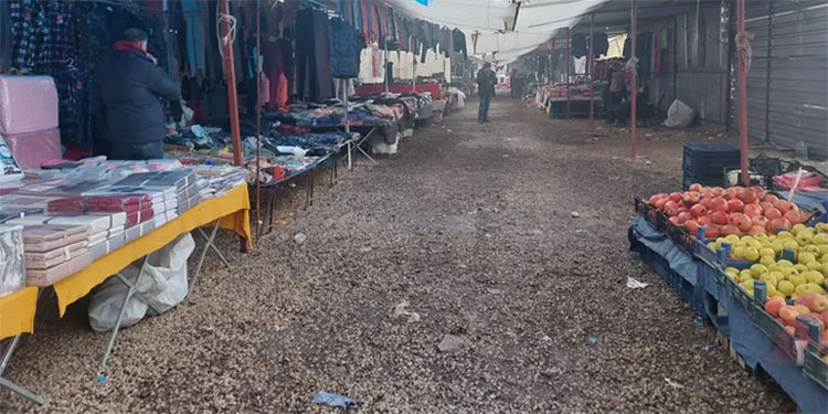 Emekçi çarşıya pazara giremez oldu