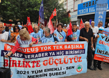 Mersin Emeklileri: Emekçi sabrı, bilgeliği, onuru ile sorunları aşacağız