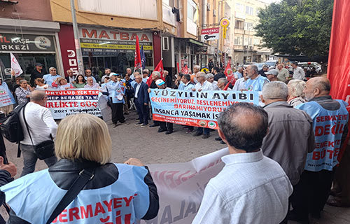 Mersin Emeklileri: Emekçi sabrı, bilgeliği, onuru ile sorunları aşacağız
