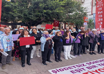 “Biz emekli kadınlar erkek şiddetine teslim olmayacağız”