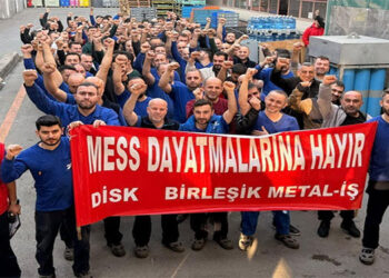 MESS’e bağlı fabrikalarda uyarı eylemleri: “Biz kazanacağız!”