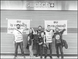 Direnmenin tam zamanı: Saatler grevi gösteriyor