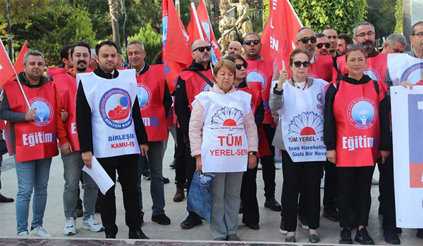 Kamu emekçileri üretimden gelen gücünü kullandı: 200 bin kamu emekçisi iş bıraktı