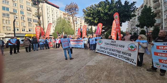 Mersinli Emekliler: “İktidar sahipleri çok yakında yanıldıklarını anlayacaklar”