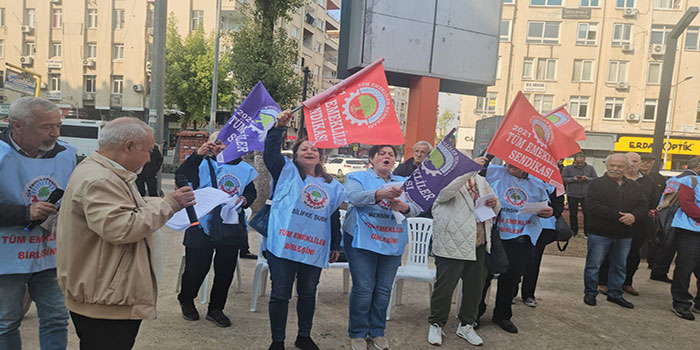 Mersinli Emekliler: “İktidar sahipleri çok yakında yanıldıklarını anlayacaklar”