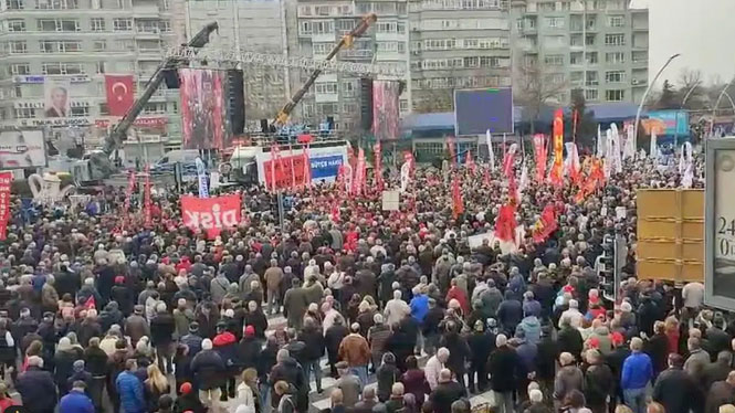 Emekliler ve Emekçiler Ankara'da haykırdı: "Yurttaş birlikteliği bir ülkenin temelidir"