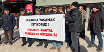 Maltepe Kartal Emekliler Güç Birliği: “İnsanca yaşamak istiyoruz”