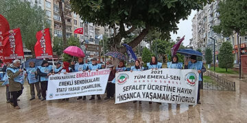 Mersinli Emekliler: Emekliler bilgece davranıp bunun hesabını demokratik yollardan soracak