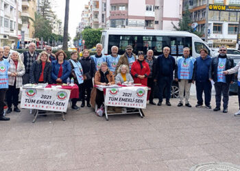 Mersinli Emekliler: “Yoksullaştırıcı iktidar, hepimizi yoksullaştırıyor”