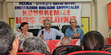 Emeklilerin uzun yürüyüşü sürüyor