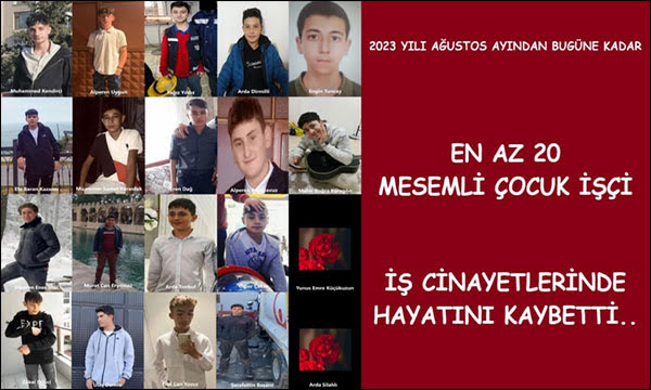 İSİG: Mayıs ayında 212, yılın ilk beş ayında en az 835 işçi hayatını kaybetti