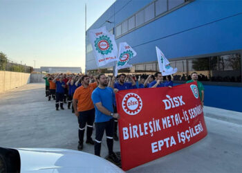 Metal işçisi EPTA İstanbul’da greve hazırlanıyor