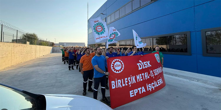 Metal işçisi EPTA İstanbul’da greve hazırlanıyor