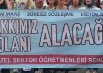 Özel sektör öğretmenleri taban maaş talebinde kararlı